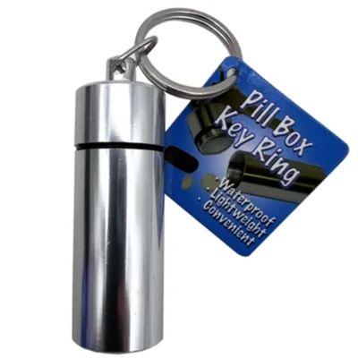 2.75" Three (3) Pack of Assorted Pill Case Key Chains