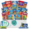 Birthday Snack Box Gift Basket (40 Piece Snack Box Care Package) Peanuts, Candy, Chips, Granola Bars & More - The Care Crate Co. view 1