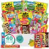 Birthday Candy Gift Basket (40 Full Size Snack Box Care Package) Sour Patch Kids, M&Ms, Skittles, Swedish Fish, & More - The Care Crate Co. view 1
