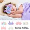 4 Pcs Cute Sleep Mask Animal Sleep Mask Soft Plush Blindfold Eye Covers for Sleeping Women Girls Kids view 2