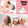 4 Pcs Cute Sleep Mask, Cartoon Eye Mask for Travel Nap Sleep Lunch Break Overnight Party, Soft Plush Blindfold Eye Covers for Women Girls Kids view 4