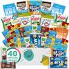 Birthday Gift Basket Allergy Friendly (40 Gluten Free, Dairy Free, Vegan Snack Box Care Package) Popcorn, Pretzels, Fruit Strips, Fig Bar & More - The Care Crate Co. view 1