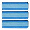 3 Pack Microfiber Cleaning Pads for Bona Mop, Safe for Hardwood and Hard-Surface Floors, Reusable Microfiber Mop Pads for 18 Inch Mop, No Residue, Super-Absorbent, Over 500 Machine Washes, Mr. Scrub view 1