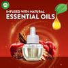 Air Wick Plug in Scented Oil Refill, 7ct, Apple Cinnamon Medley, Fall Scent, Essential Oils, Air Freshener view 3