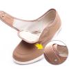 Yytcsjz Women's Top Adjustable Diabetic Slipper Shoes, Extra Wide Surgery Recovery Shoe, Comfy, Non Slip, Widening, for Elderly, Swollen Feet, Plantar Fasciitis (Color : Black, Foot Length : 27.5cm) view 2