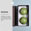 Beavorty Jade Hand Massage Smooth Hand Fitness Exercise Tool for and Muscle Easy to Carry Massage for Physical Therapy view 4