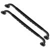24 Inch Black Shower Grab Bar w/Anti Slip Rubber Grip, Munzong 2 Pack Stainless Steel Bathroom Grab Bar, Bathroom Balance Bar,Safety Handrail Support,Handicap Injury Elderly Senior Assist Bath Handle view 1