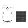 Photochromic Bifocal Reading Glasses For Men Aluminum magnesium Sports Transition Magnifier Presbyopia Sunglasses Readers (brown, 3.25, multiplier_x) view 4