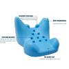 SainSpeed Neck and Shoulder Relaxer, One Size, Blue view 3