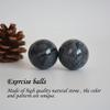 Baoding Balls Grey-black Marble Chinese Exercise Health Massage Stress Relieve Relax Fingers Zen Tai Chi Ball Therapy Trainer Arthritis Thumb Massager for Hands (1.4 inches, Grey-black with bag) view 4