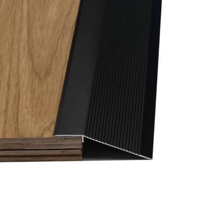 MOFOCO Aluminum Alloy Household Threshold Ramps, Non-Slip Lightweight Floor Transition Reducer Strip,Door Sill Trim, for Scooters, Wheelchair, Interior Sweeping Robot (Color : A, Size : 110cm)