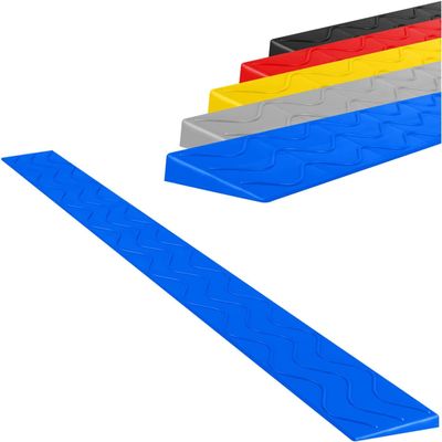 MOFOCO Indoor Threshold Ramps, for Doorways Curb Ramp Portable Wheelchair Ramp Step Mat 1-10cm Rise Channel for Sweeping Robot, Bicycles, Scooters, Luggage, Electric Vehicles