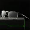 half frame Photochromic Bifocal Reading Glasses for Men Women Wrap Around Sports Square Transition Readers Sunglasses (black, 4.0, multiplier_x) view 4