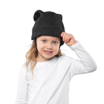 Ribcap Lenny Kids Medical Grade Protective Helmet | Anthracite | Maxi - Kids Large (Head Circumference 20.5-21.5") | Soft Helmet for Epilepsy | Protective Helmet for Seizures | Fashionable & No Stigma