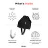 Ribcap Lenny Kids Medical Grade Protective Helmet | Anthracite | Maxi - Kids Large (Head Circumference 20.5-21.5") | Soft Helmet for Epilepsy | Protective Helmet for Seizures | Fashionable & No Stigma view 3