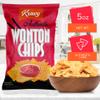 Crunchy Wonton Chips By Kravy Foods- Delicious Wonton Chip For Sauces, Dips & Soups - Authentic Wonton Crisps- Ready-To-Eat Wonton Chip Snack Pack For Office, School, Parties view 3