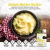 Healthier Comforts Organic Butter Powder | USDA Certified Organic Dehydrated Unsalted Butter | Kosher, Gluten Free, Non-GMO | Popcorn, Baking, Seasoning 7oz view 3