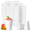 Shop Square 12 Oz Disposable Foam Cups (100 Pack), White Foam Insulates Hot & Cold Beverages, Made in the USA, To-Go Cups - for Coffee, Tea, Hot Cocoa, Soup, Broth, Smoothie, Soda, Juice view 1