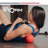 MyoStorm Mini Meteor Heating Vibrating Massage Ball Roller for Muscle Recovery Therapy and Pain Relief + 4 Speed Vibration, Portable view 2