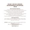 Alkaline Herb Store Raw Chrondrus Crispus Sea Moss Red 4 OZ (Irish Sea Moss) view 2