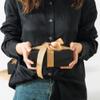 Soul & Lane Black Decorative Boxes with Magnetic Lids  Set of 4, Small Reusable Cardboard Gift Boxes for Presents, Nesting Hinged Lid Storage, Paper Mache Set with Magnetic Closure view 3