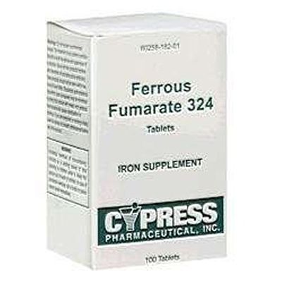 2 Set Ferrous Fumarate 324 Tablets, Boxed, 100ct