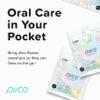 Piico Unflavored Kids Floss - No Fluoride Dual Line Dental Floss Picks - Fun Oral Care in Colorful Floss Sticks Design - Kids Flossers Prevent Tooth Decay & Gum Disease - 240 Count Dino & Travel Case view 4