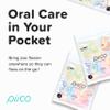 Piico Unflavored Kids Floss - No Fluoride Dual Line Dental Floss Picks - Fun Oral Care in Colorful Floss Sticks Design - Kids Flossers Prevent Tooth Decay & Gum Disease - 240 Count Zoo & Travel Case view 4