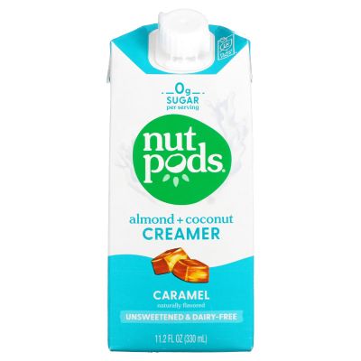 Nutpods, Creamer Almond Coconut Caramel Unsweetened, 11.2 Fl Oz