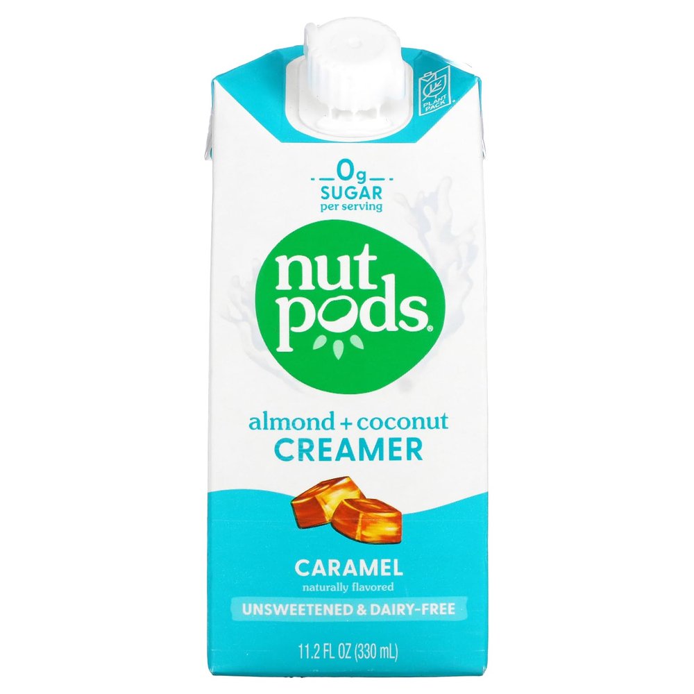 Nutpods, Creamer Almond Coconut Caramel Unsweetened, 11.2 Fl Oz