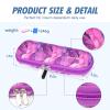 YOUSHARES Insulin Cooler Travel Case with 2 Gel Ice Pack for Travel- Diabetic Carrying Cooling Bag for Insulin Pen and Diabetic Supplies Handy Medication Insulated (Marble Purple) view 4
