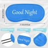 Eurzom 20 Pieces Funny Sleeping Eye Mask Bulk with Adjustable Strap Sleep Blackout Eye Mask for Night Blindfold Cover for Spa Women Men Adult Pajama Party Favors(Bright Colors) view 2
