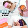Eurzom 20 Pieces Funny Sleeping Eye Mask Bulk with Adjustable Strap Sleep Blackout Eye Mask for Night Blindfold Cover for Spa Women Men Adult Pajama Party Favors(Bright Colors) view 3