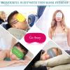Eurzom 20 Pieces Funny Sleeping Eye Mask Bulk with Adjustable Strap Sleep Blackout Eye Mask for Night Blindfold Cover for Spa Women Men Adult Pajama Party Favors(Bright Colors) view 4