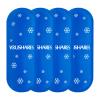 YOUSHARES Mini Ice Packs - Reusable, Thickened & Leak-proof Ice Pack for Insulin Cooler Travel Case, TSA Approved Ice Packs Suitable for Most Insulated Medication Travel Bag (4 Packs) view 1
