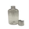 Natural Farms 3 pack- 8 oz Clear PET Boston Round Plastic Bottle with Silver Disc Cap view 3
