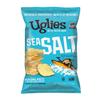UGLIES Kettle-Cooked Potato Chips, Gluten-Free Snacks, Kosher-Friendly Chips, Non-GMO Snacks for Kids or Office, Lunch Snacks, Individual Snack Packs, Sea Salt Potato Chips, 6 Oz. Each, Pack of 12 view 1