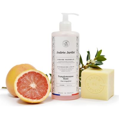 Andree Jardin Dish Washing Liquid | Grapefruit & Rose | 500ML