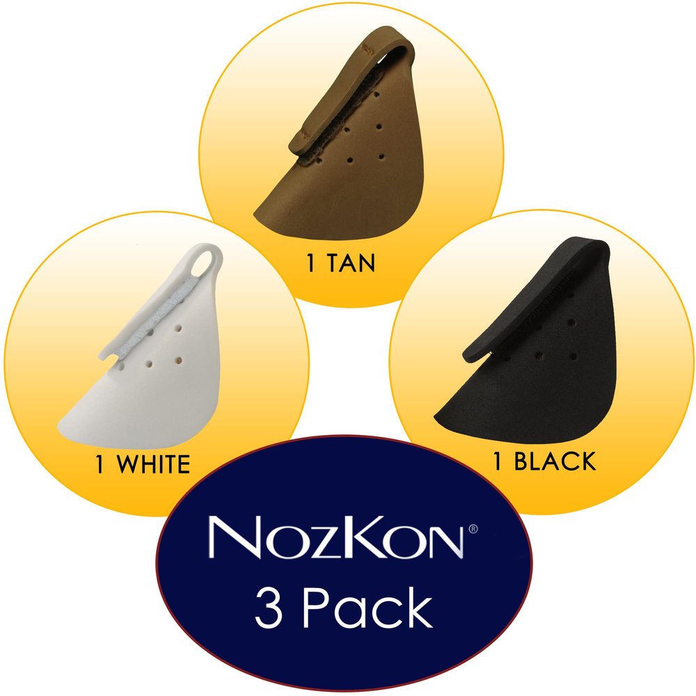 Nozkon UV Sun Protection Nose Cover with Adjustable Hook & Loop Strap