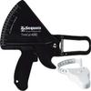 TrimCal 4000 Sequoia Fitness Body Fat Caliper with Body Measure Tape & Fat% Chart (Black & White) view 1