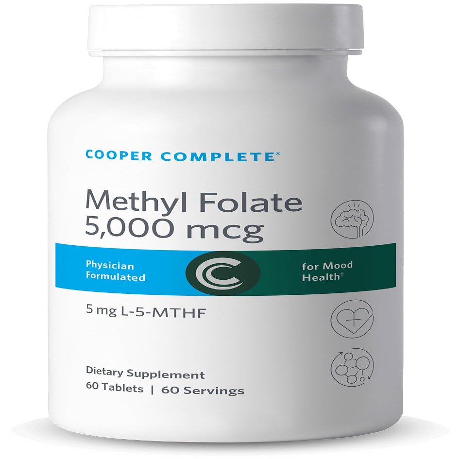 Cooper Complete Methyl Folate 5 mg (5000 mcg) Pack of 1