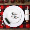 100 Pieces Christmas Paper Napkins Christmas Guest Towels for Bathroom Christmas Light Napkin Let's Get Lit Light Bulbs Xmas Napkins Decorative Disposable Xmas Cocktail Napkin for Christmas Home Party view 4
