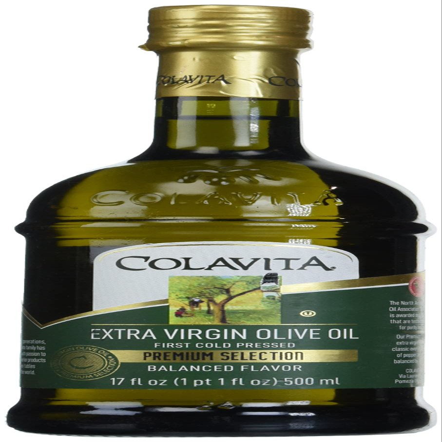 Colavita Extra Virgin Olive Oil Timeless, Cholesterol Free, 17 Fluid Ounces (Pack Of 6)