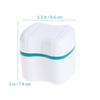 Ciieeo Mens Suits Case Travel Set False Box Holder Holder Box Portable Box Storage Box with Rinsing Basket Travel Container Travel Set Case view 2