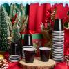 Lilymicky 600 PACK 2 oz Plastic Shot Glasses, Mini Black Disposable Shot Cups for Parties, Carnivals, and Any Events view 3