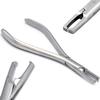 AAProTools Anterior Bracket Removing Plier, Orthodontic Braces Removal Tools, Straight Bracket Remover Instrument Clamp view 1