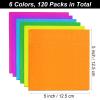 Resinta 120 Pieces Cocktail Napkin Paper Napkins 2 Ply Party Supplies, 6 Colors view 2