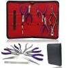 OdontoMed2011 Premium 9 Eyeglass Optical ! Optician Tools Pliers Bent Nose Rimless W/TWEEZER view 1