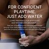 Anal Douche Powder with Reuseable Beaker - pH Balanced & Soothing Anal Flush Cleanser for Enema Bulbs (10 Pack) view 2