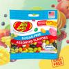 Sweetzo Sugar Free Jelly Beans, Sugar-Free Chewy Candies in Assorted Fruity Flavors, Low Calorie Shareable Sweet Snacks - 2.8 Ounce bags (Pack of 3) view 3